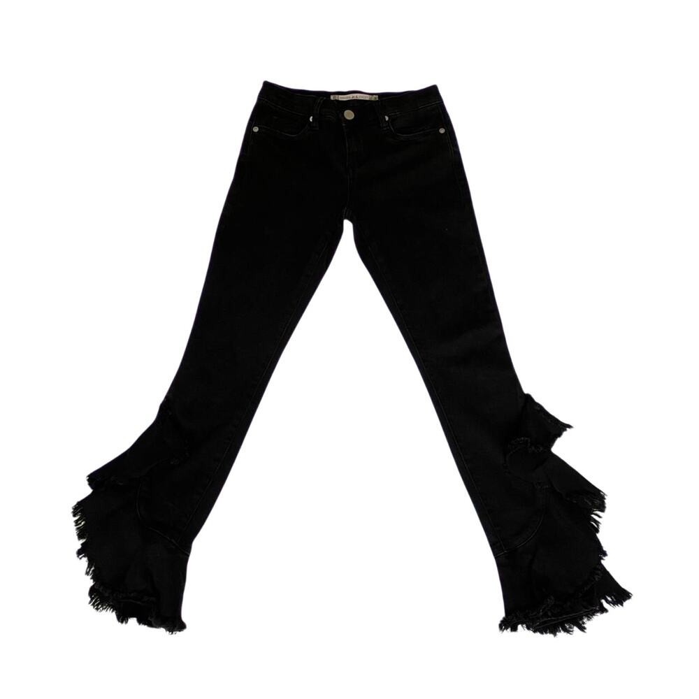 Black funky flared pants